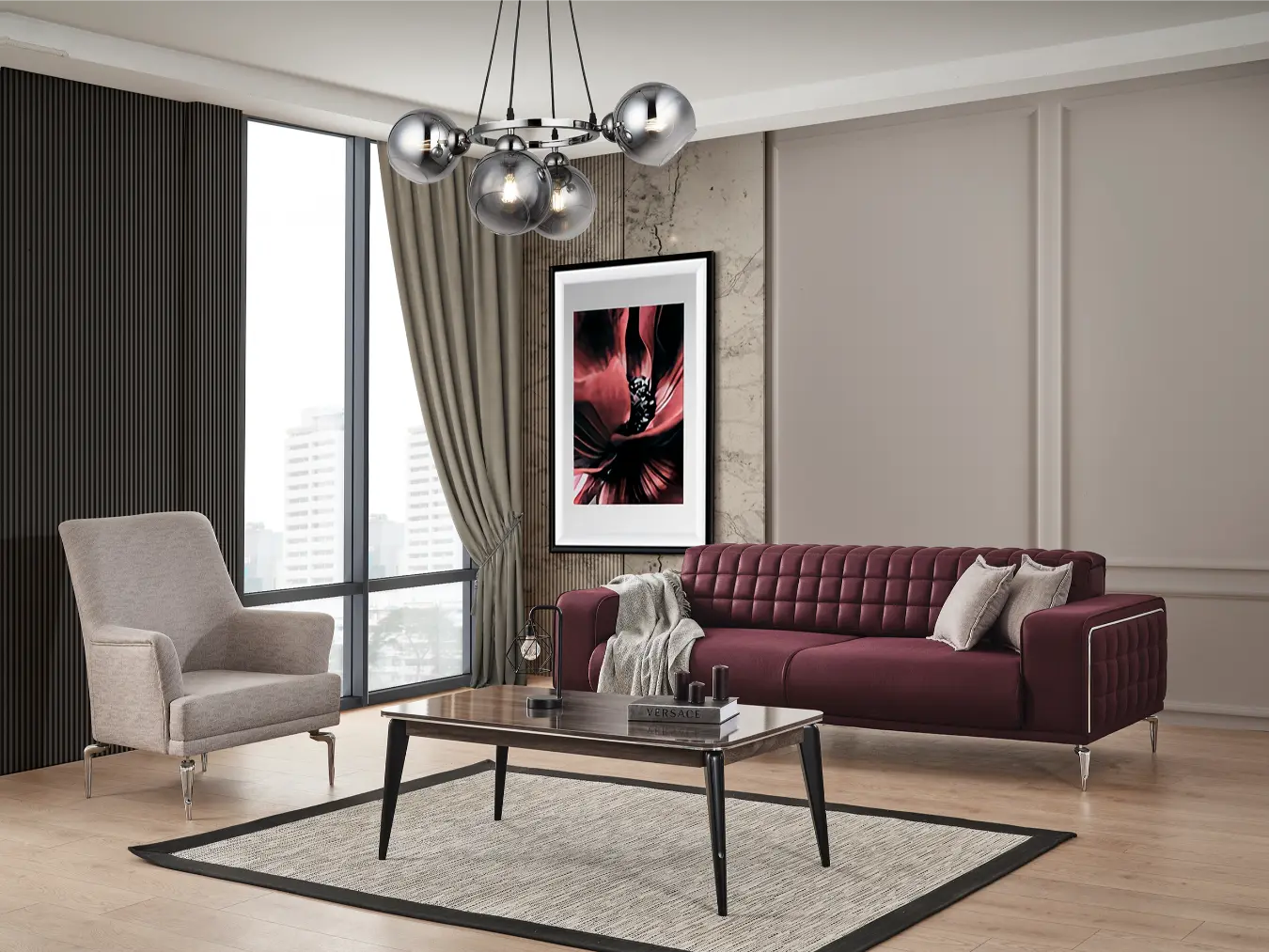 Hilton Sofa Set - Thumbnail